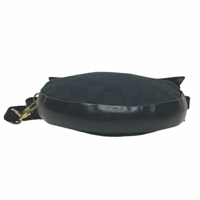 Pre-owned Gucci Black Gg Canvas Pochette Shoulder Bag ()