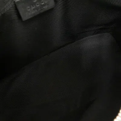 Pre-owned Gucci Black Gg Canvas Shoulder Bag ()