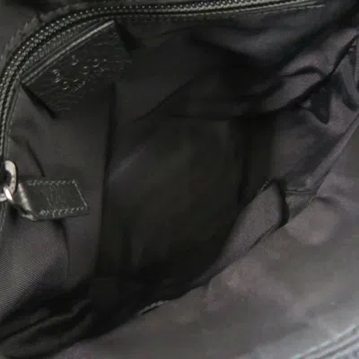 Pre-owned Gucci Black Nylon Shoulder Bag ()