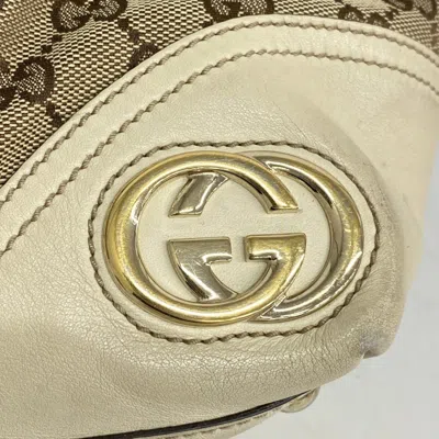 Pre-owned Gucci Brown Canvas Tote Bag ()