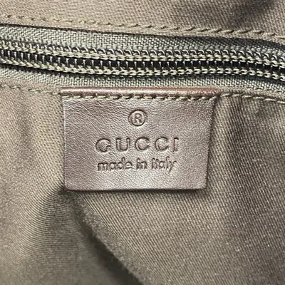 Pre-owned Gucci Brown Canvas Tote Bag ()