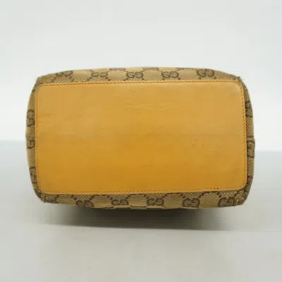 Pre-owned Gucci Brown Canvas Tote Bag ()