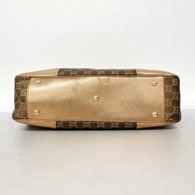 Pre-owned Gucci Brown Canvas Tote Bag ()