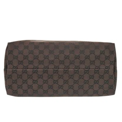 Pre-owned Gucci Brown Gg Canvas Tote Bag ()