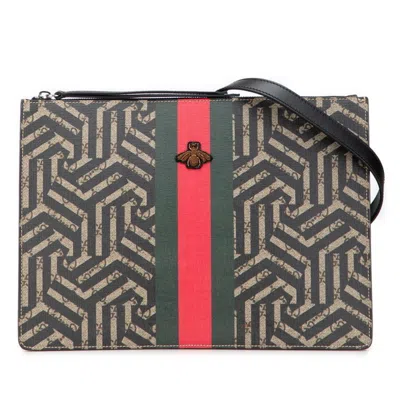 Pre-owned Gucci Brown Leather Shoulder Bag ()