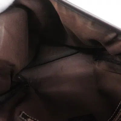 Pre-owned Gucci Brown Pvc Shoulder Bag ()