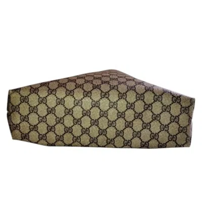 Pre-owned Gucci Brown Pvc Tote Bag ()