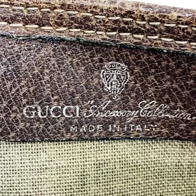 Pre-owned Gucci Brown Pvc Tote Bag ()