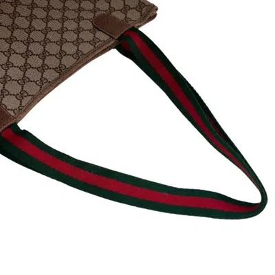 Pre-owned Gucci Brown Pvc Tote Bag ()