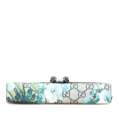 Pre-owned Gucci Gg Blooms Beige Multi-color Pvc Leather Shoulder Bag ()