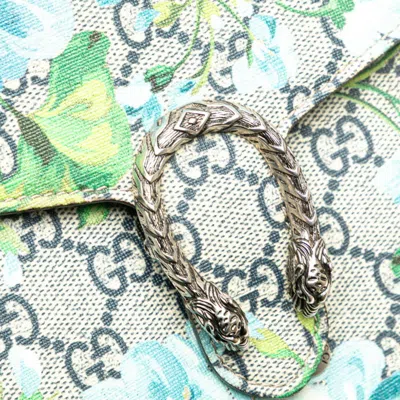 Pre-owned Gucci Gg Blooms Beige Multi-color Pvc Leather Shoulder Bag ()