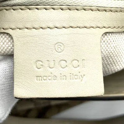 Pre-owned Gucci Gg Canvas Beige Brown Gg Canvas Tote Bag () In Multi