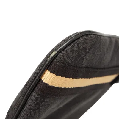 Pre-owned Gucci Gg Canvas Black Gg Canvas Shoulder Bag ()