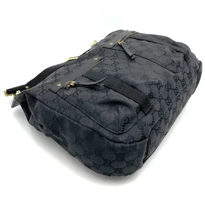 Pre-owned Gucci Gg Canvas Black Gg Canvas Shoulder Bag ()