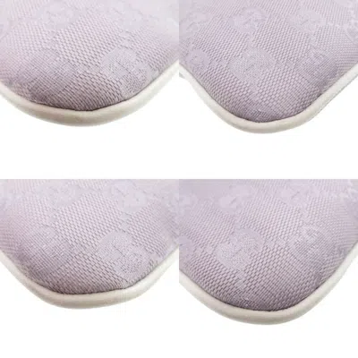 Pre-owned Gucci Gg Canvas Purple White Gg Canvas Shoulder Bag ()