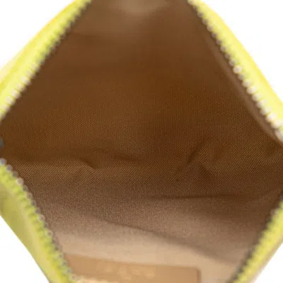 Pre-owned Gucci Green Canvas Leather Fanny Pack Sling Bag ()