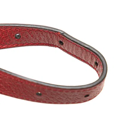 Pre-owned Gucci Multi-color Red Color Canvas Leather Backpack ()