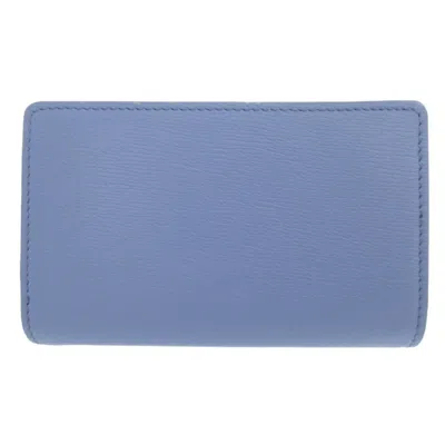 Pre-owned Gucci Purple Leather Middle Wallet (bi-fold) ()