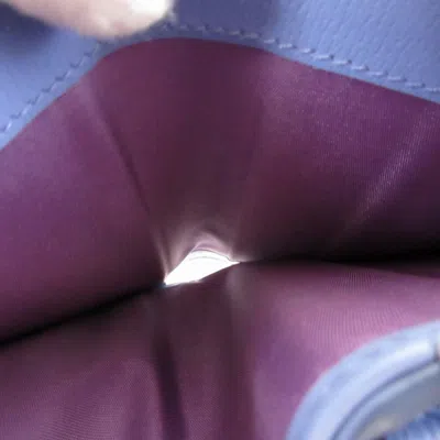 Pre-owned Gucci Purple Leather Middle Wallet (bi-fold) ()