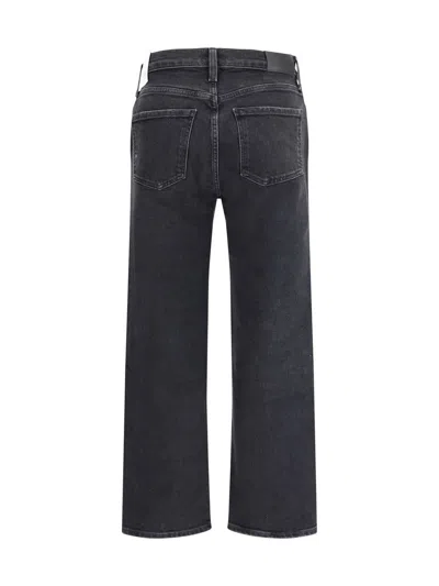 Citizen Of Humanity Blue Cotton Straight-leg Jeans In Blue