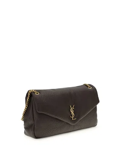 Saint Laurent Shoulder Bags In Gray