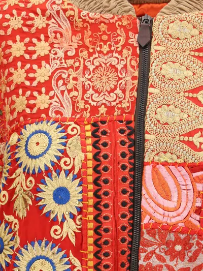 Ella Multicolor Cotton Bomber In Multi