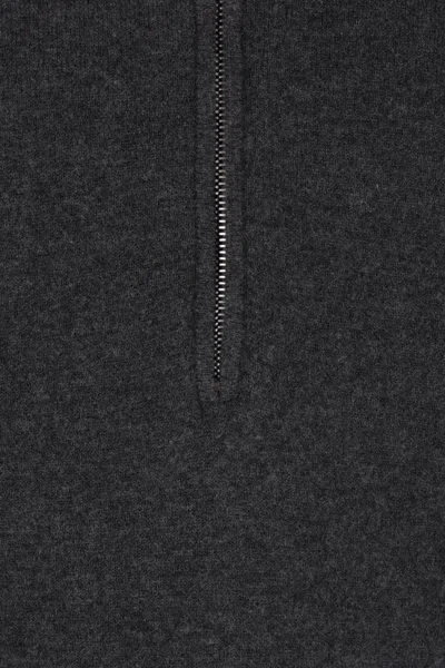 Balenciaga Charcoal Wool Sweater In Gray