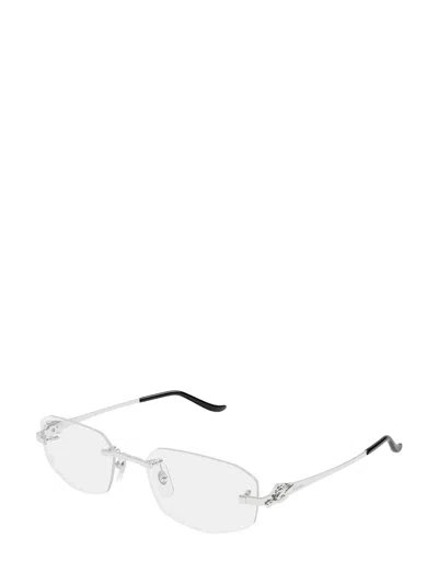 Cartier Eyeglasses In Gray