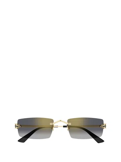 Cartier Sunglasses In Gold