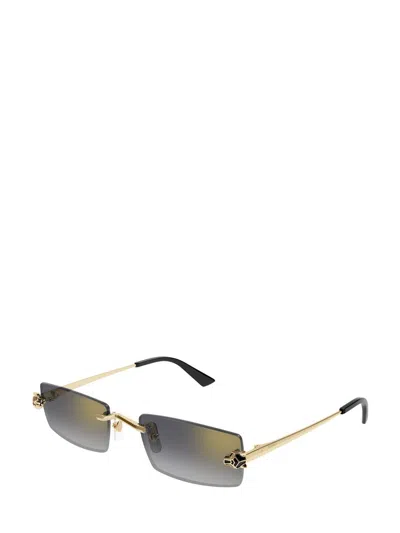 Cartier Sunglasses In Gold
