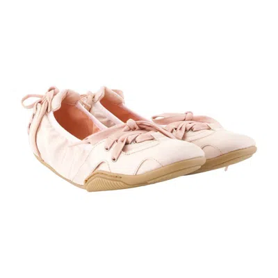 Acne Studios Bilaria Ballerinas In Pink
