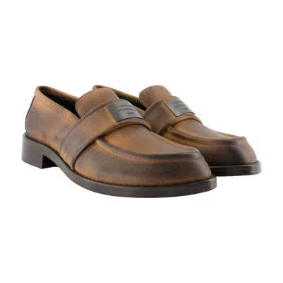 Acne Studios Loafers In Brown