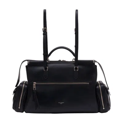 Dolce & Gabbana Borsaspalla Tracolla Travel Bag In Black