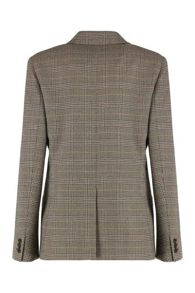 Weekend Max Mara Blazer In Batavia Wool In Multi