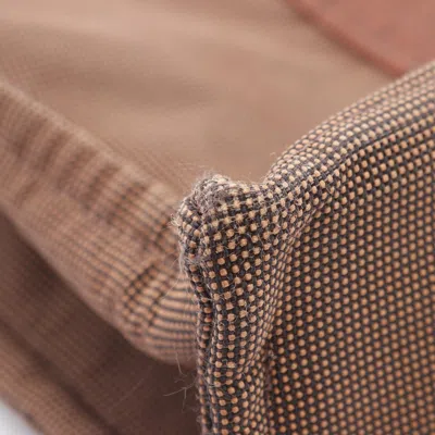 Pre-owned Hermes Brown Nylon Canvas Tote Bag ()