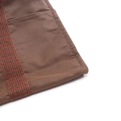 Pre-owned Hermes Brown Nylon Canvas Tote Bag ()
