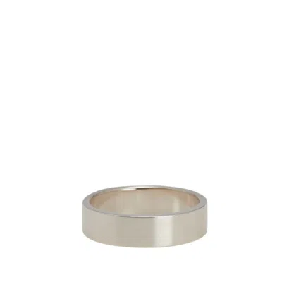 Pre-owned Hermes Collier De Chien Silver Silver 925 Band Ring ()