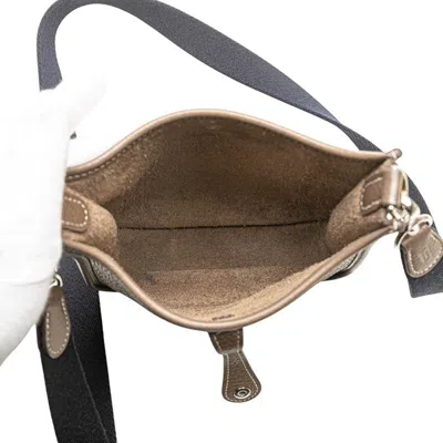 Pre-owned Hermes Evelyne Etoupe Gray Grayish Taurillon Clemence Leather Shoulder Bag ()