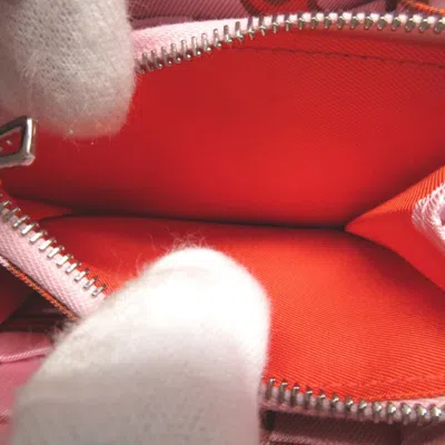 Pre-owned Hermes Gold Silk Coin Purse/coin Case ()