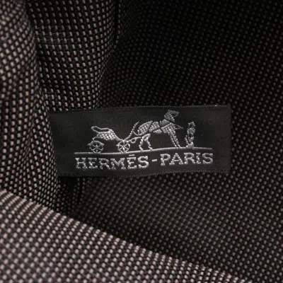 Pre-owned Hermes Gray Canvas Backpack ()