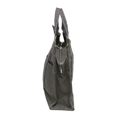 Pre-owned Hermes Her Line Gray Canvas Tote Bag ()