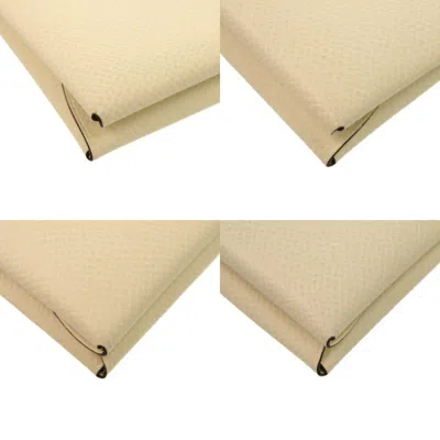 Pre-owned Hermes White Epsom Leather Coin Purse/coin Case ()