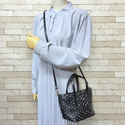 Pre-owned Jimmy Choo Black Leather Shoulder Bag ()