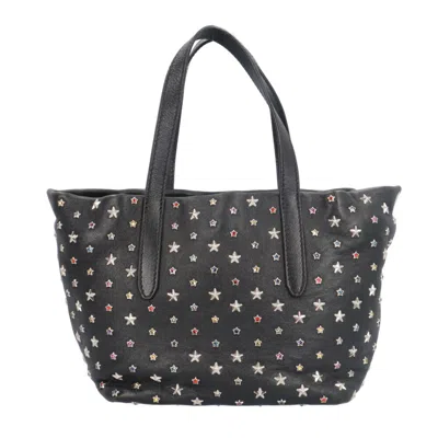 Pre-owned Jimmy Choo Black Leather Shoulder Bag ()