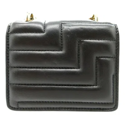 Pre-owned Jimmy Choo Black Leather Shoulder Bag ()