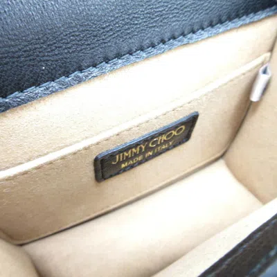 Pre-owned Jimmy Choo Black Leather Shoulder Bag ()
