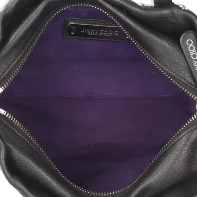Pre-owned Jimmy Choo Black Leather Shoulder Bag ()