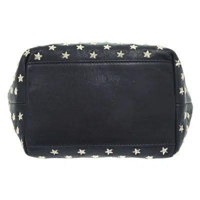 Pre-owned Jimmy Choo Black Leather Tote Bag ()