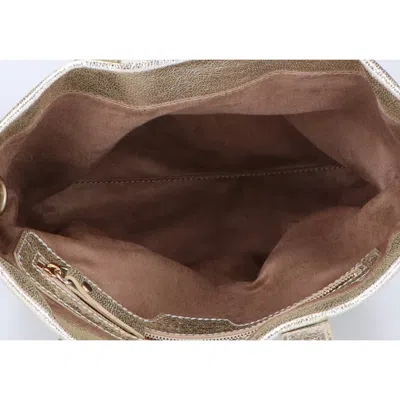 Pre-owned Jimmy Choo Silver Leather Tote Bag ()