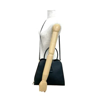 Pre-owned Loewe Black Leather Handbag Shoulder Bag ()